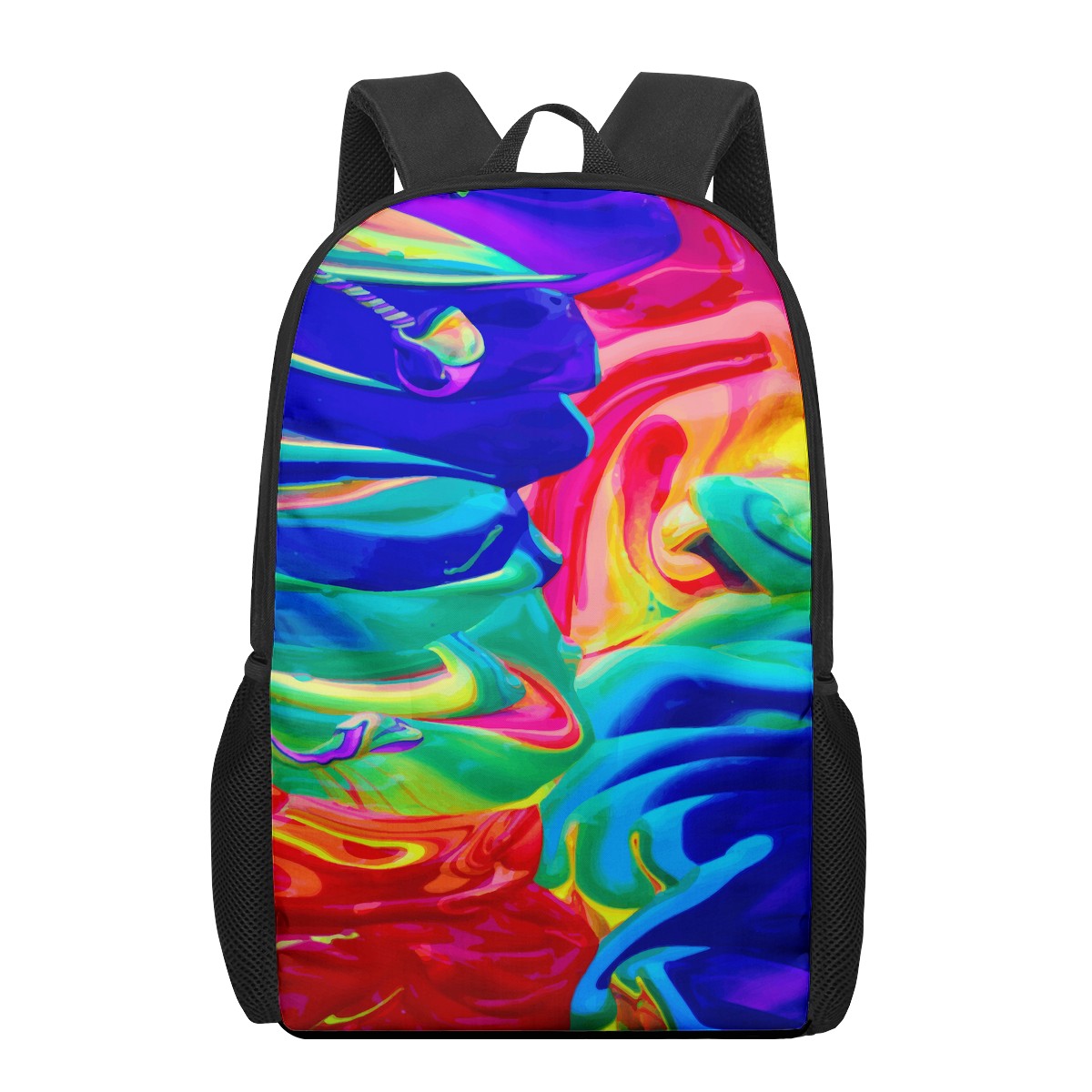 Rainbow Pride | Gay Pride | LGBTQ Pride | Confusion Kids Black Chain Backpack