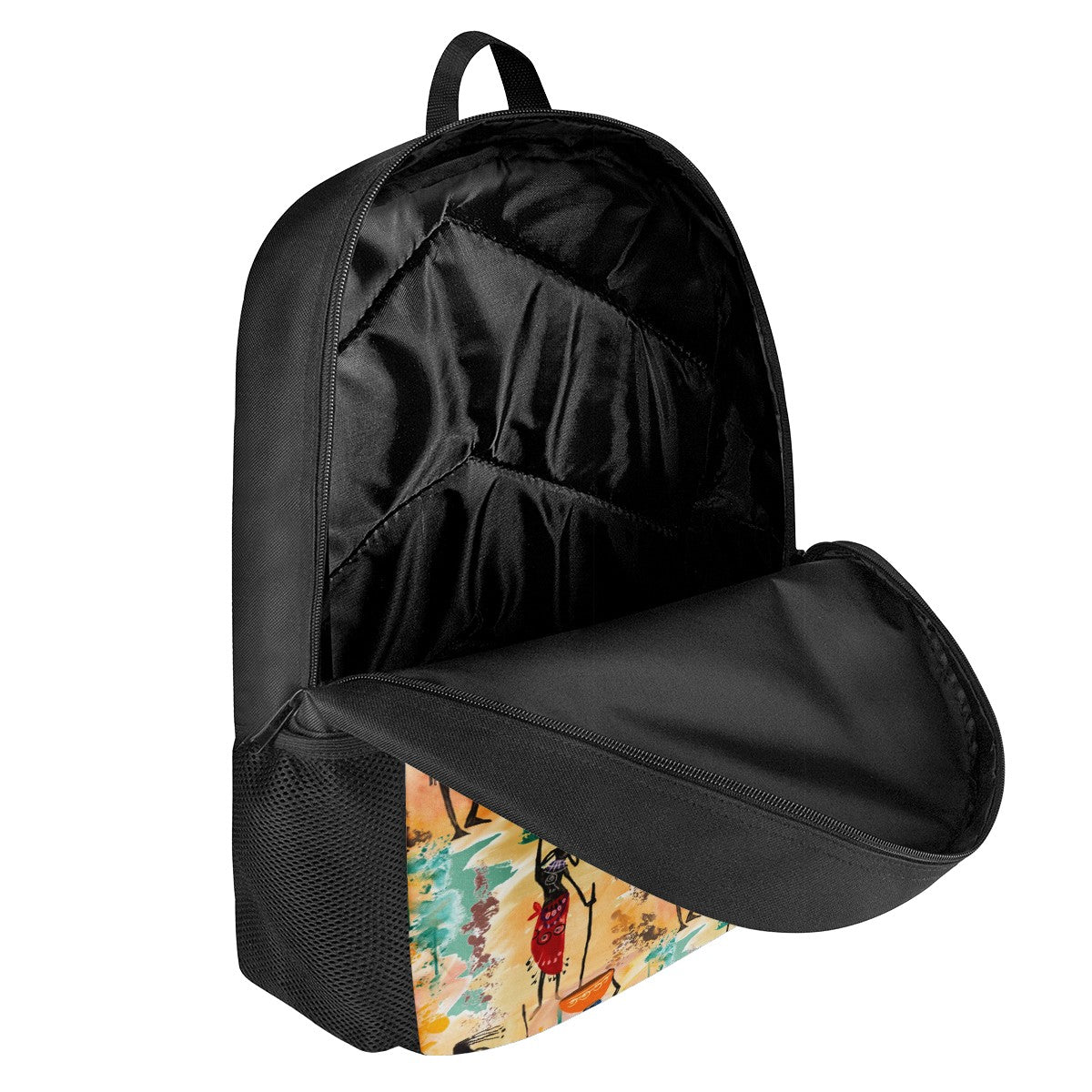 Tribal Kids Black Chain Backpack