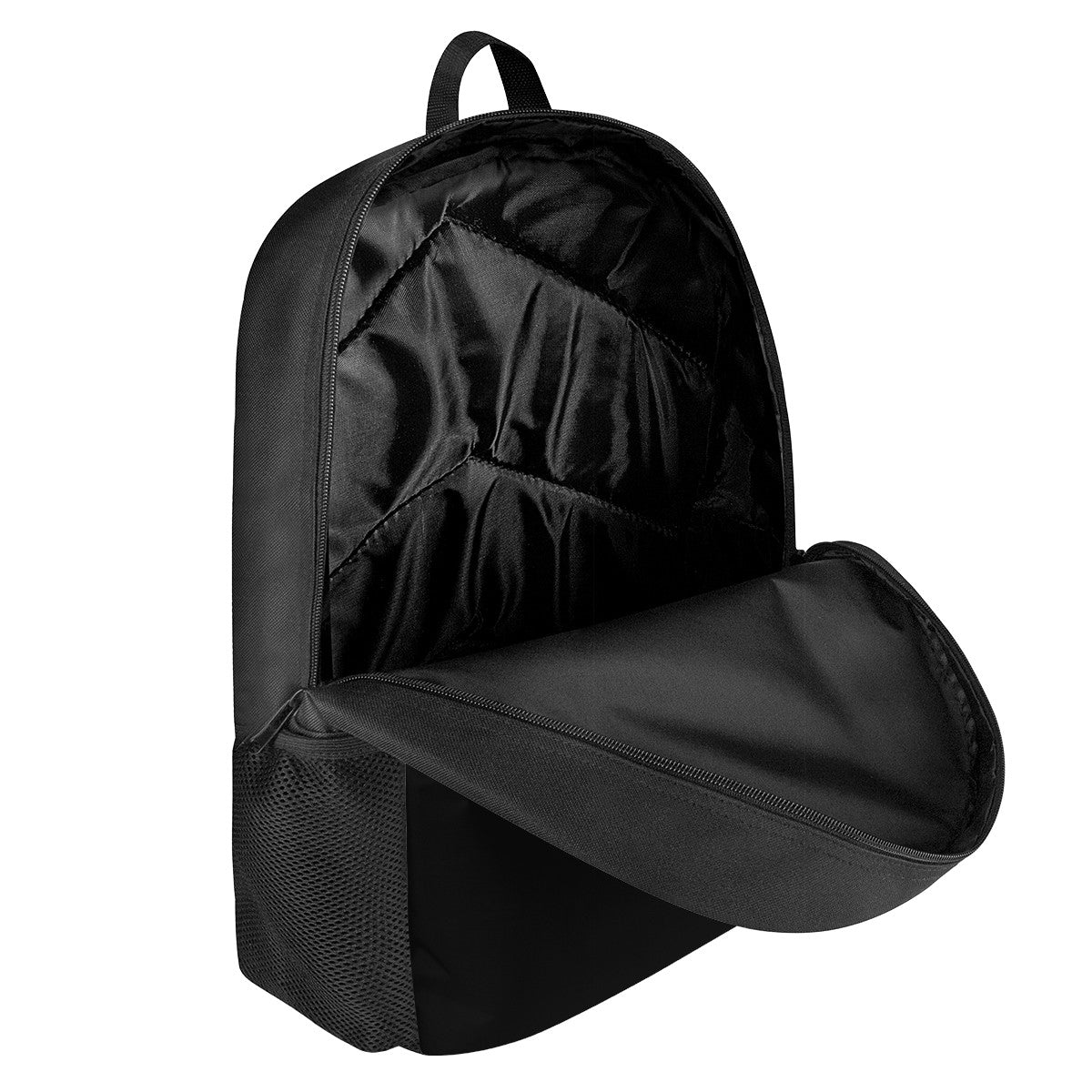 Black - Kids Black Chain Backpack