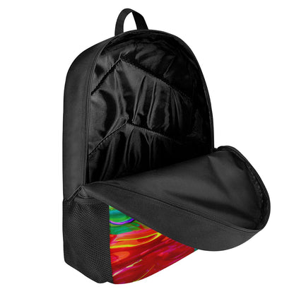 Rainbow Pride | Gay Pride | LGBTQ Pride | Confusion Kids Black Chain Backpack