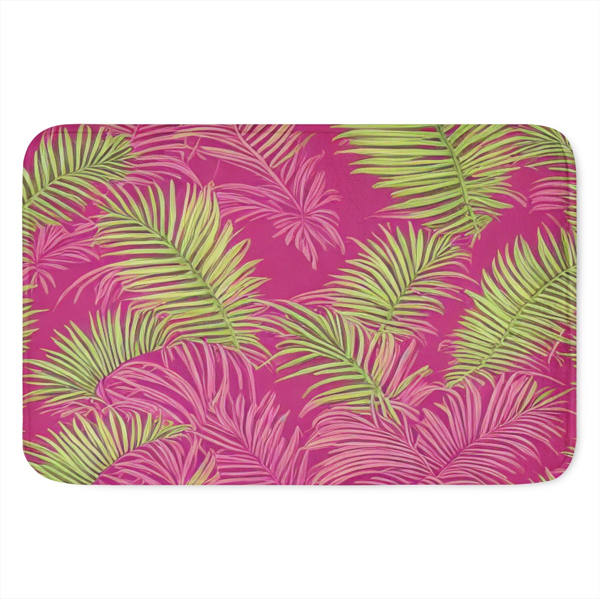 Sago Palms Plush Doormat