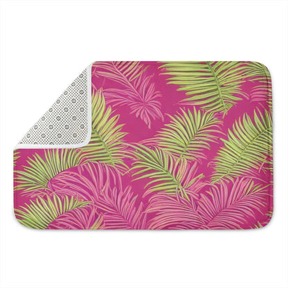 Sago Palm - Good Fortune, Longevity, Wealth Plush Doormat