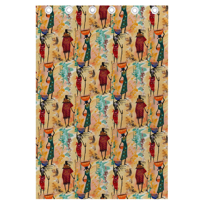 Tribal Long Curtains | Home Decor