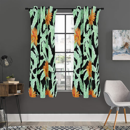 Puakenikeni Short Curtains | Home Decor