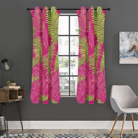 Tropical Short Curtains | Home Decor