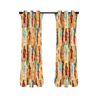 Tribal Short Curtains | Home Decor