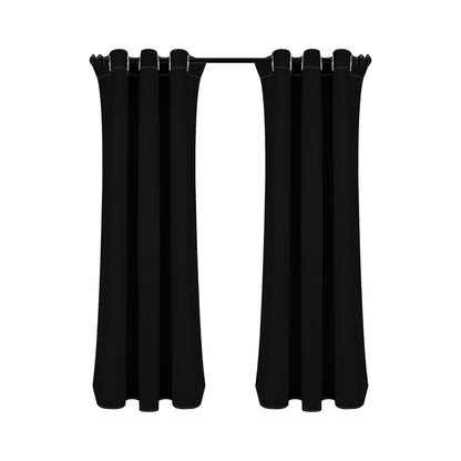 Short Black Curtains | Home Decor