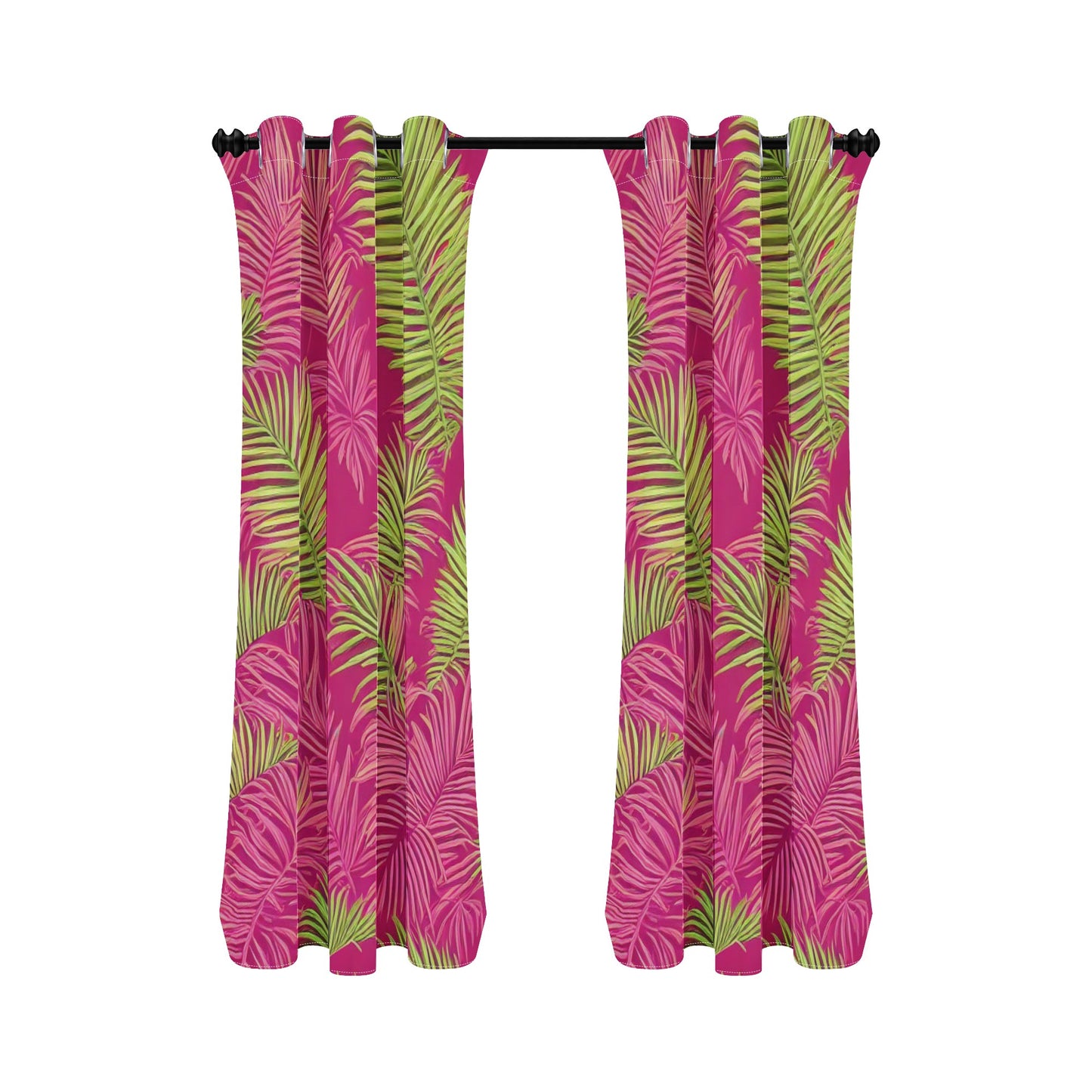 Tropical Short Curtains | Home Decor