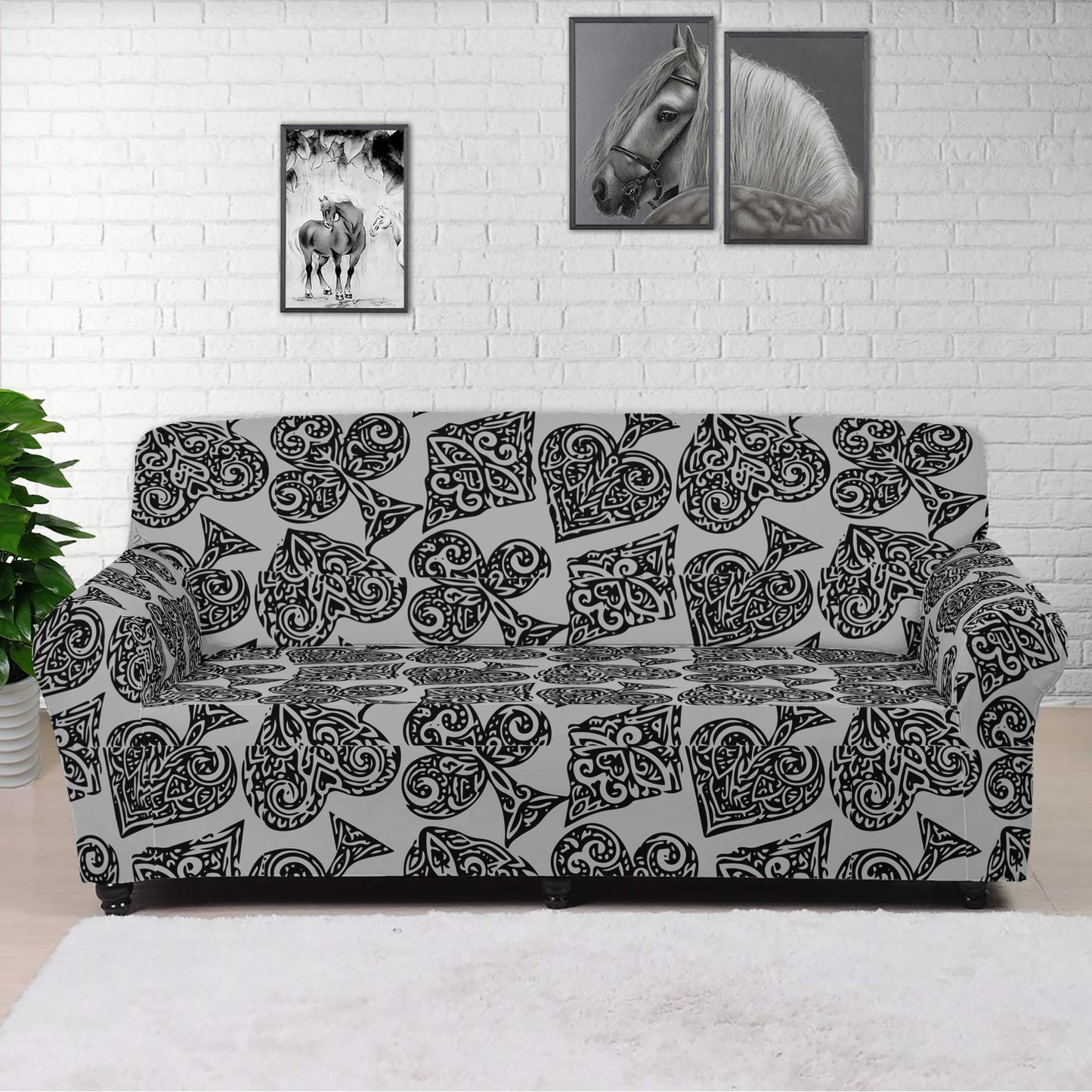 Poker Sofa Protector Cover L Size - Luxtrini, LLC