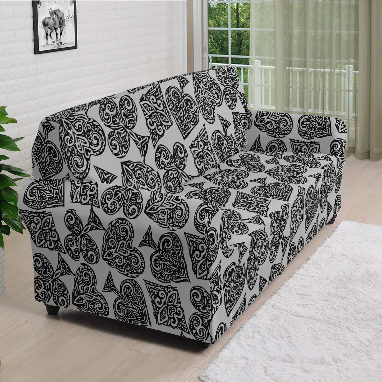 Poker Sofa Protector Cover L Size - Luxtrini, LLC