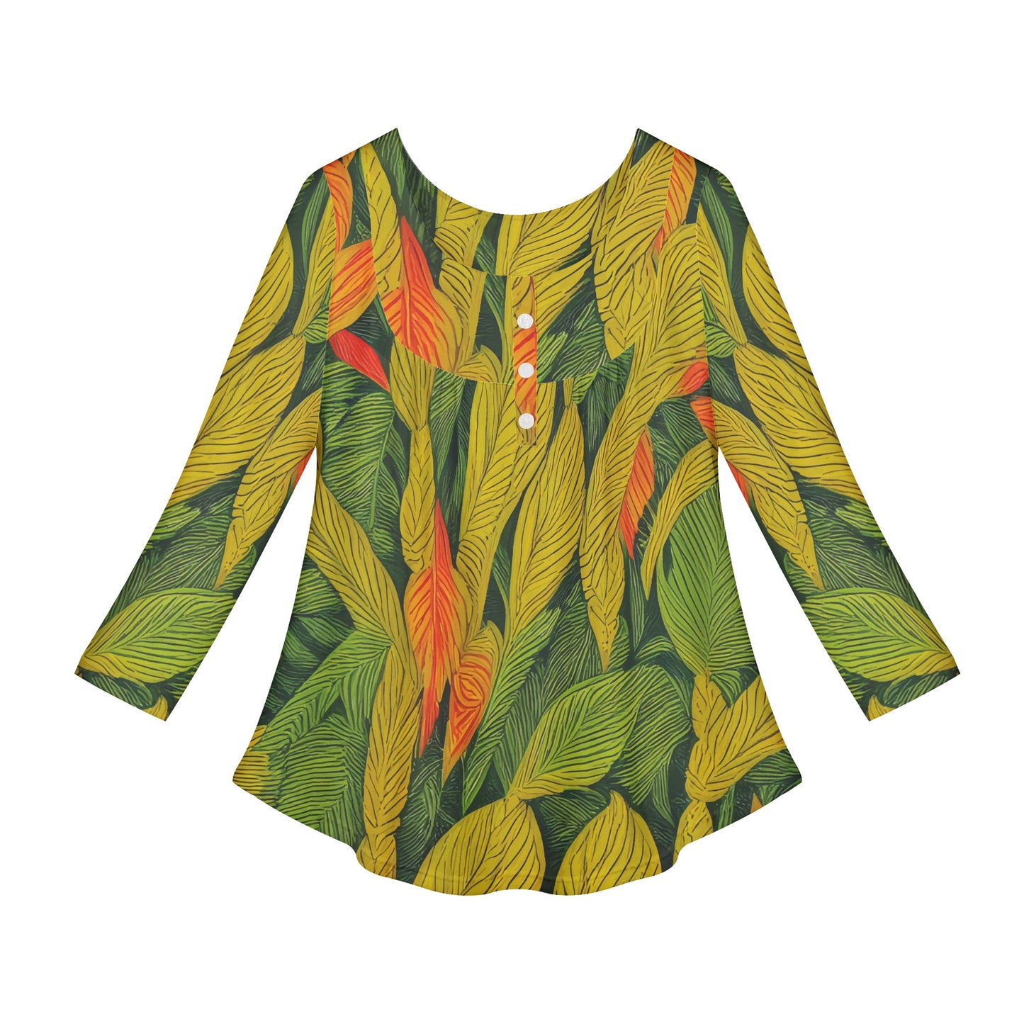 Indian shot Women Long Sleeve Shirt - Luxtrini, LLC