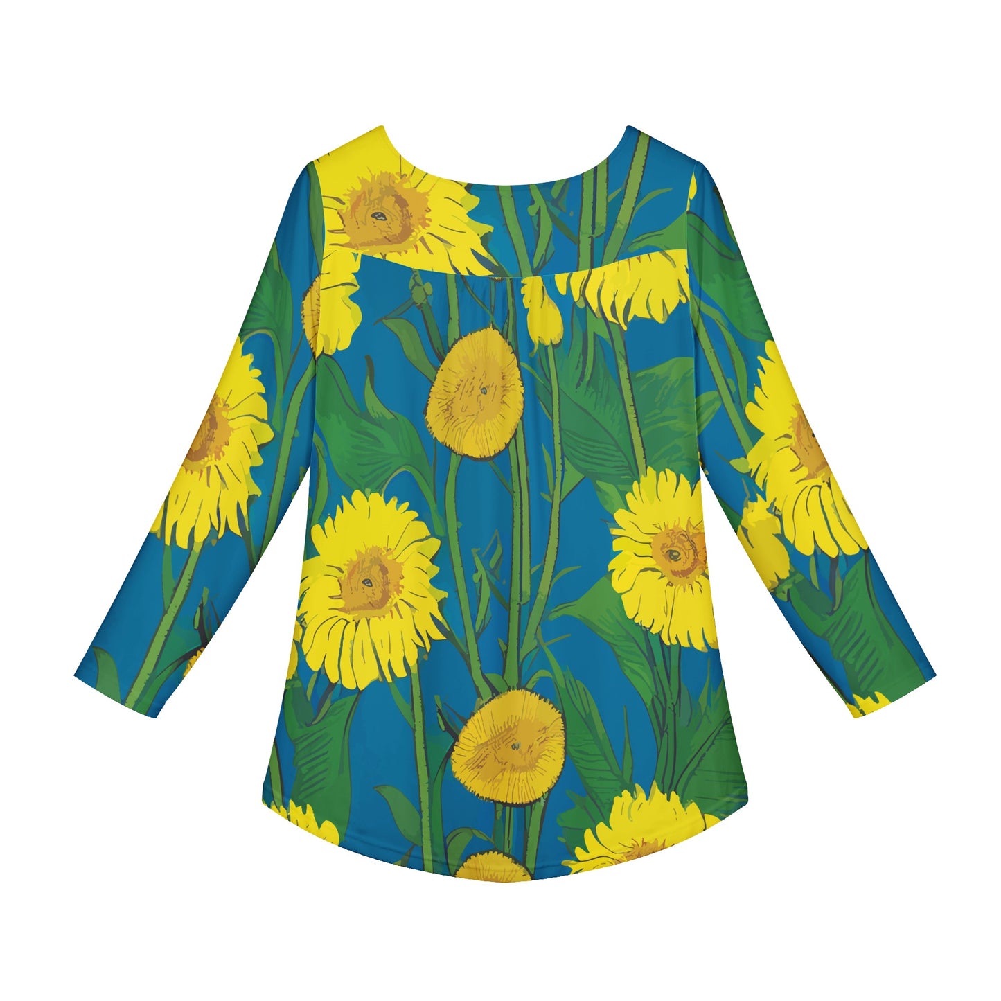 Sunflower Women Long Sleeve Shirt