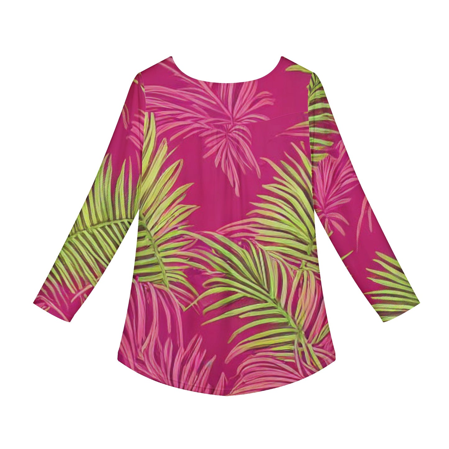 Sago Palm Women Long Sleeve Shirt