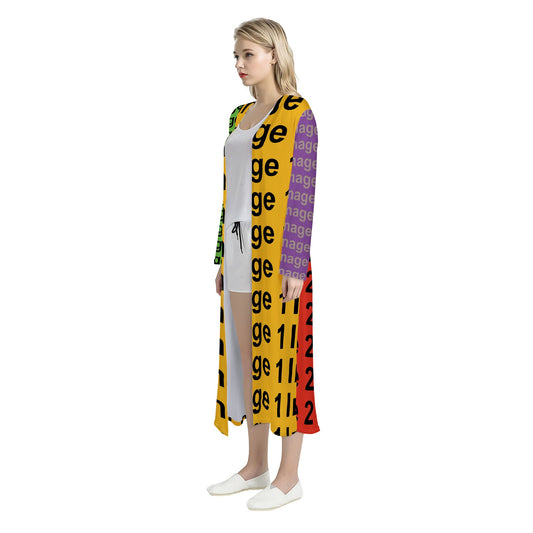Personalized for Her Women's Casual Long Open Front Cardigan
