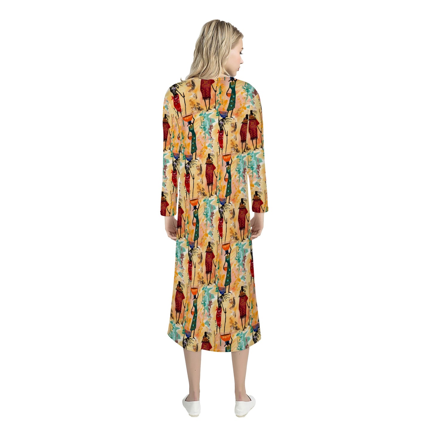 Tribal Women's Casual Long Open Front Cardigan