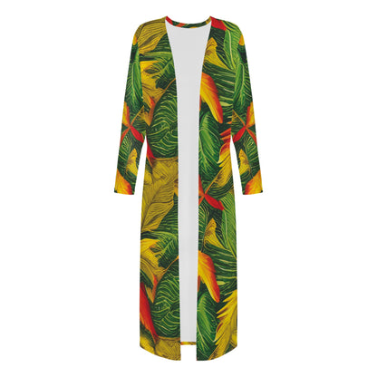 Poison Ivy Women's Casual Long Open Front Cardigan