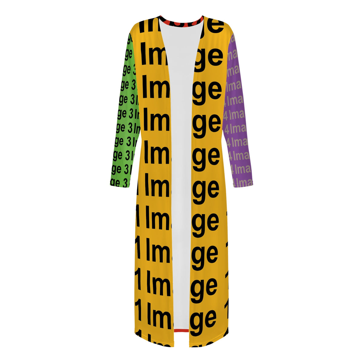 Personalized for Her Women's Casual Long Open Front Cardigan