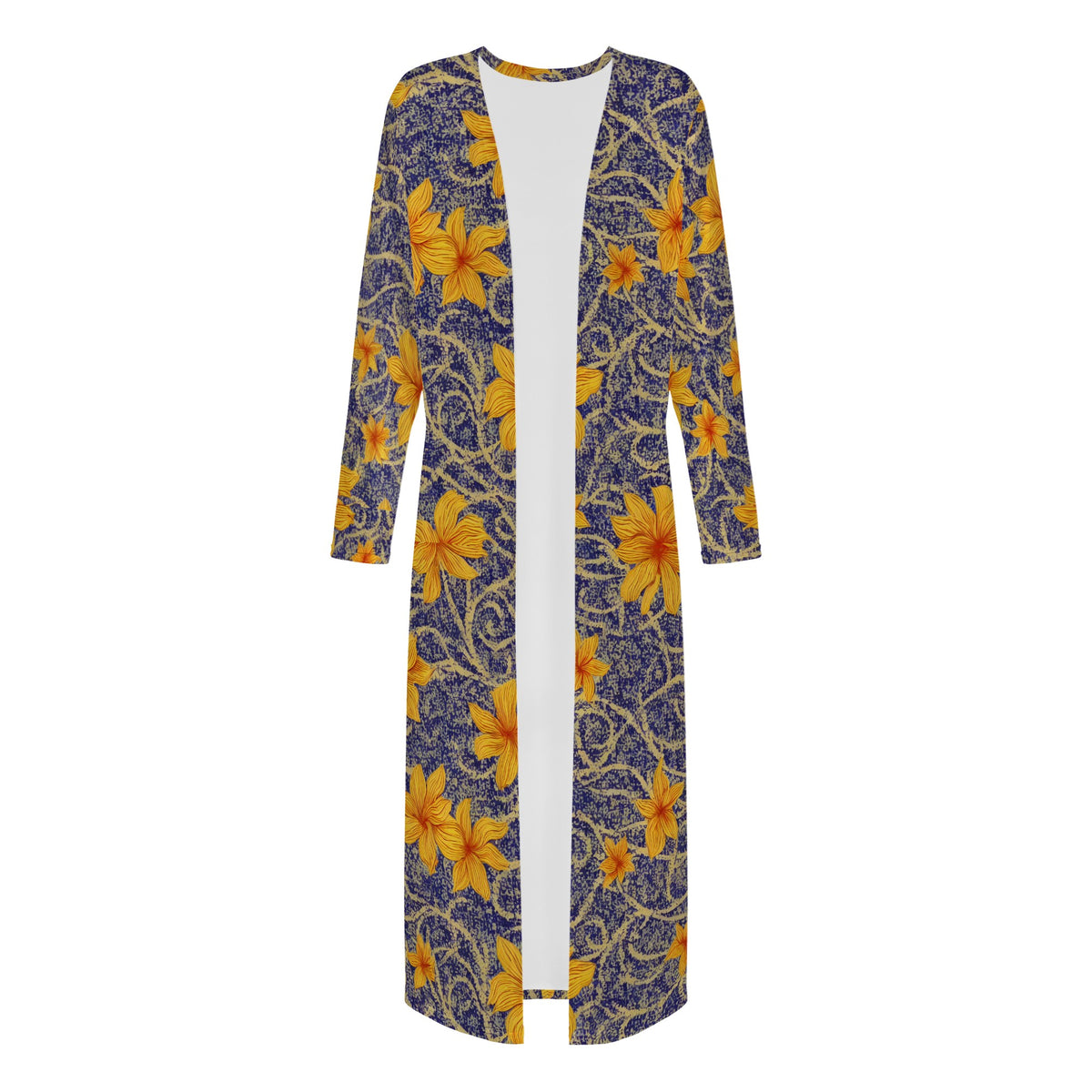 Jasmine Women's Casual Long Open Front Cardigan