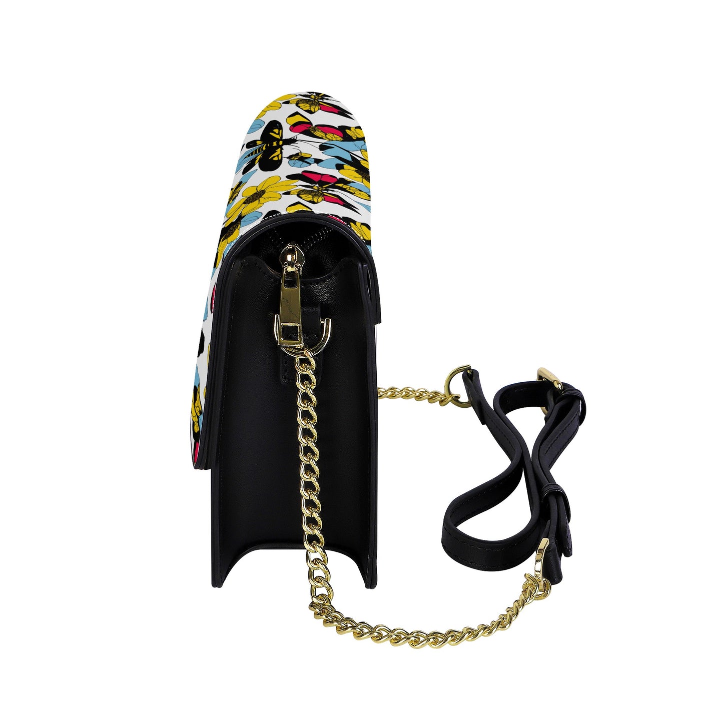 Luxtrini Bees and Sunflowers Crossbody Handbag