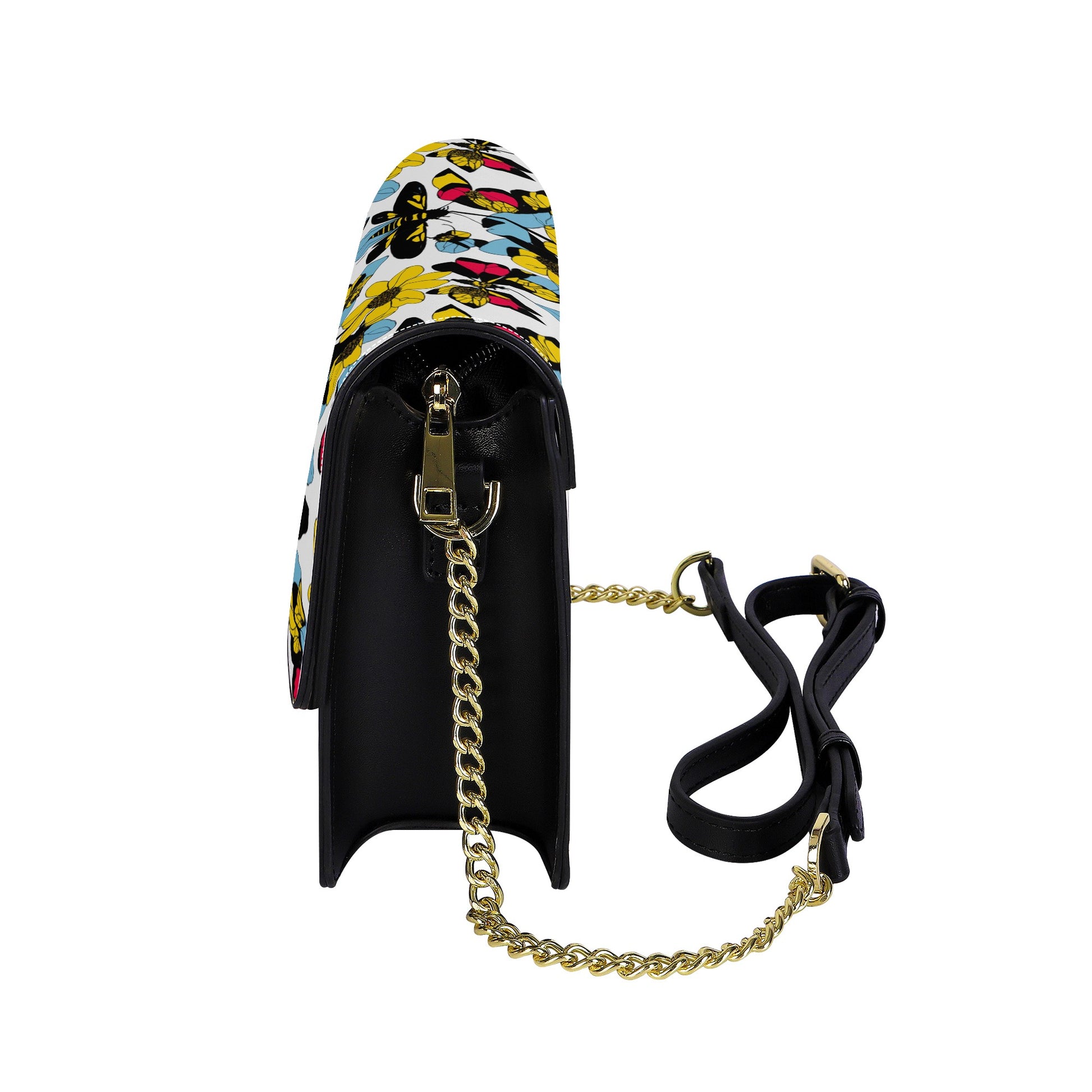 Luxtrini Bees and Sunflowers Crossbody Handbag