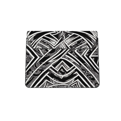 Black and White Polynesian Cross body handbag