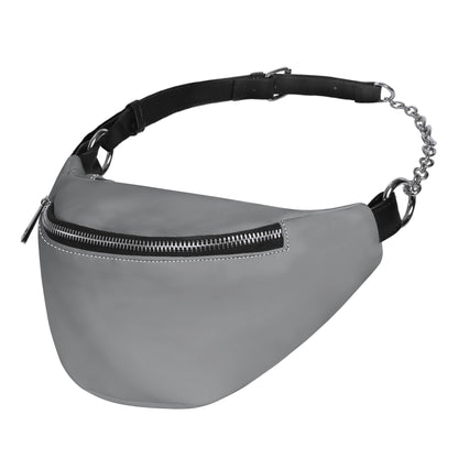 Silver Gray - Fashion Fanny Pack