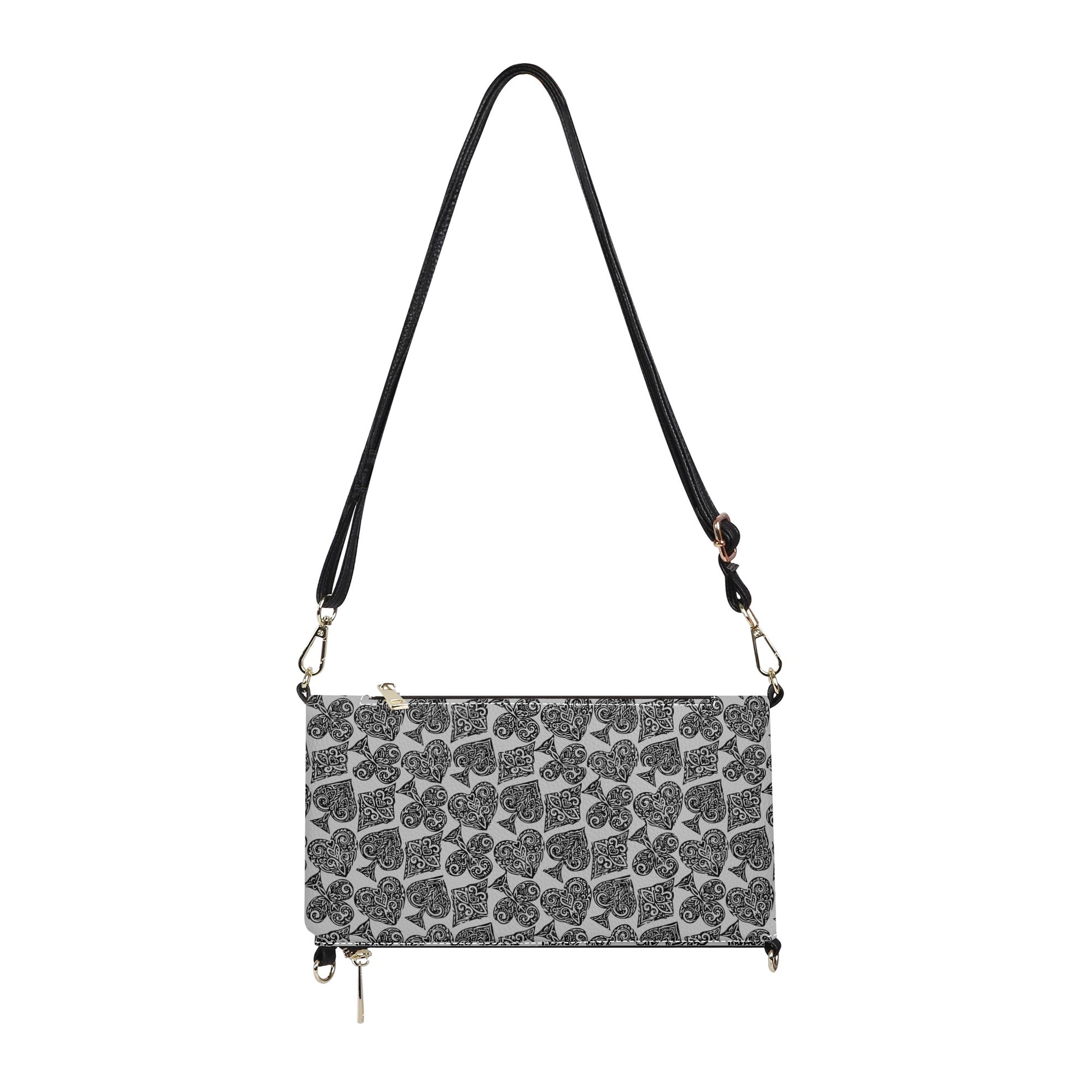 Poker Foldable Cross Body Handbags - Luxtrini, LLC