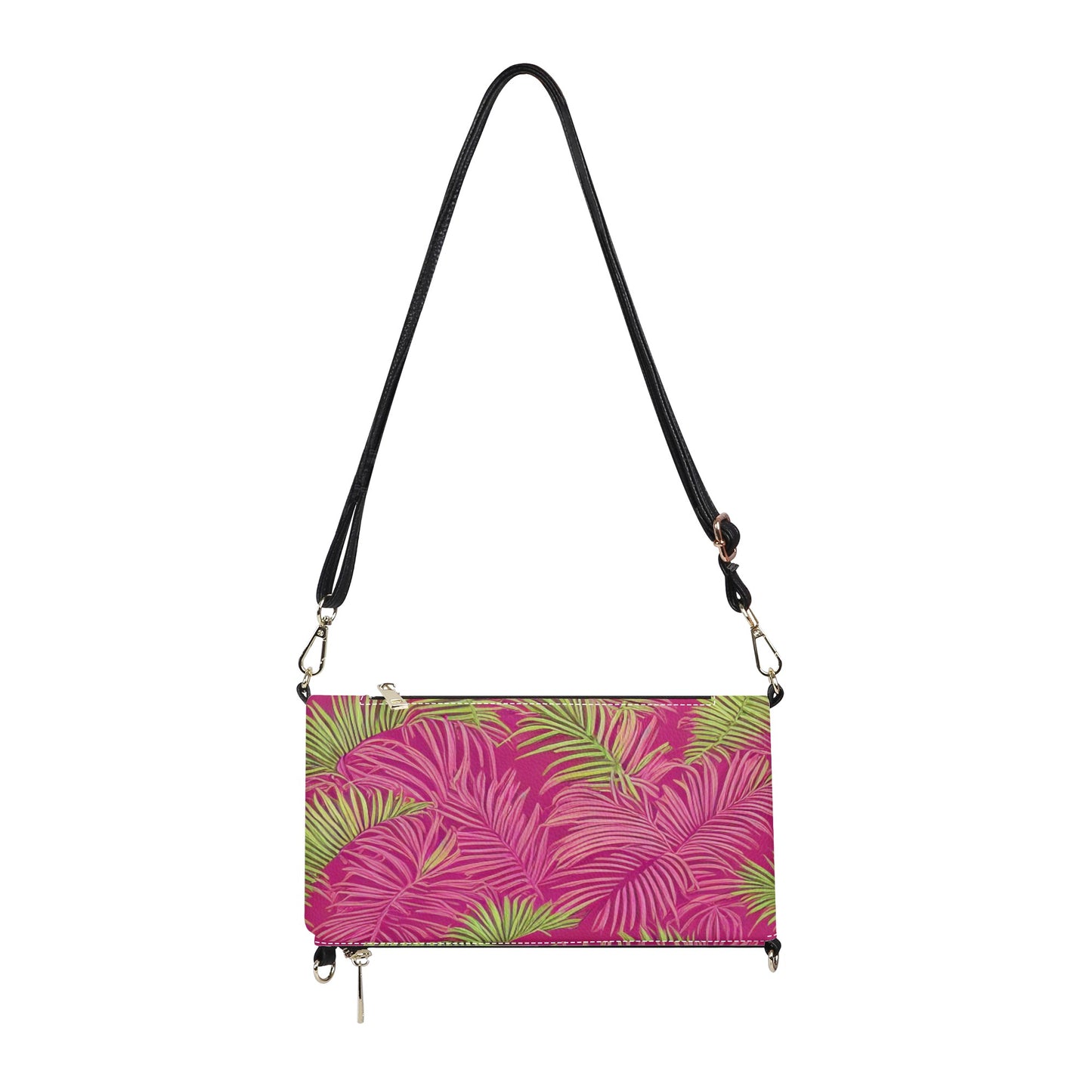 Sago Palm - Good Fortune, Longevity, Wealth Foldable Cross Body Handbags