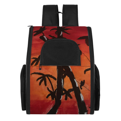 Bamboo at Sunset Pet Carrier Backpack