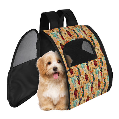 Tribal Pet Carrier Backpack