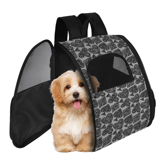 Poker Pet Carrier Backpack - Luxtrini, LLC