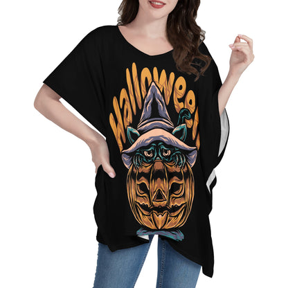 Halloween 2022 Women Oversize Shirt Dress - Luxtrini, LLC