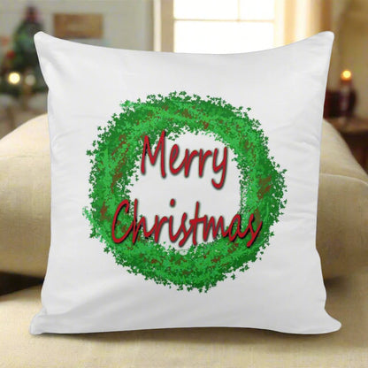 Pillow Cover - Merry Christmas - Luxtrini, LLC