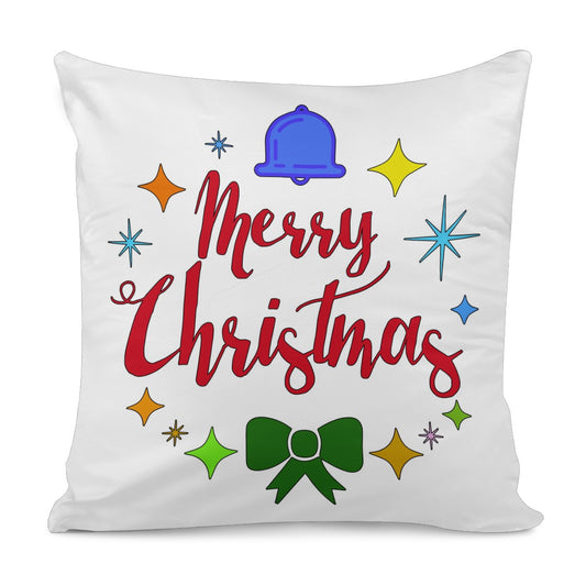 Pillow Cover - Merry Christmas - Luxtrini, LLC