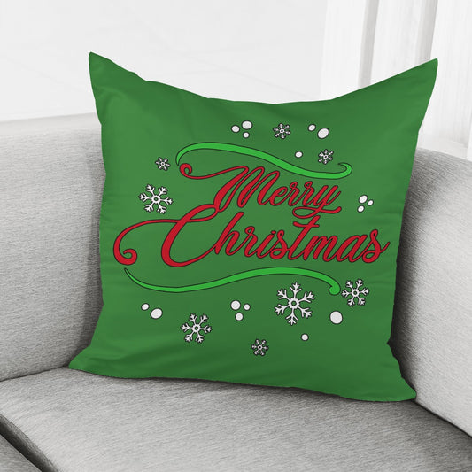 Pillow Cover - Merry Christmas - Luxtrini, LLC