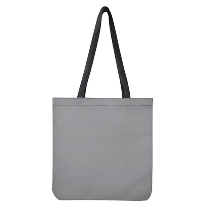 Silver Gray Cloth Tote Bags