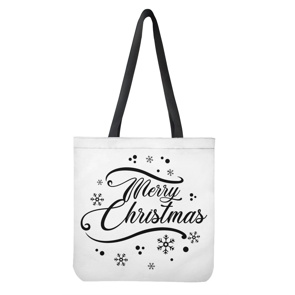 Cloth Tote Bags - Merry Christmas - Luxtrini, LLC