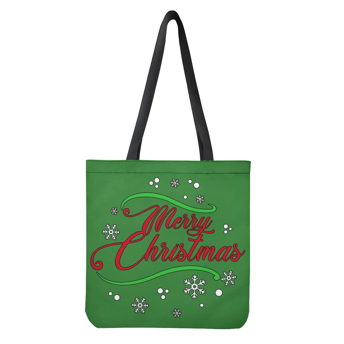 Cloth Tote Bags - Merry Christmas - Luxtrini, LLC