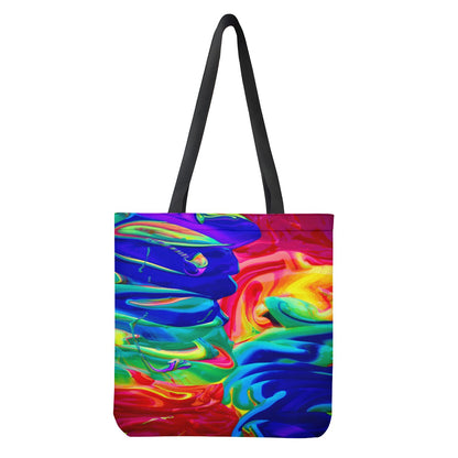 Rainbow Confusion Cloth Tote Bags