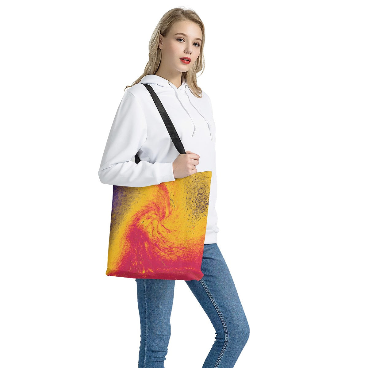 Pele's Fire Cloth Tote Bags