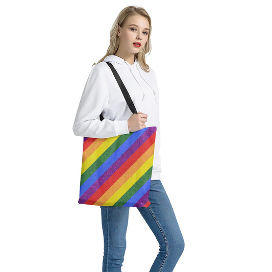 LGBT Pride Flag Cloth Tote Bags