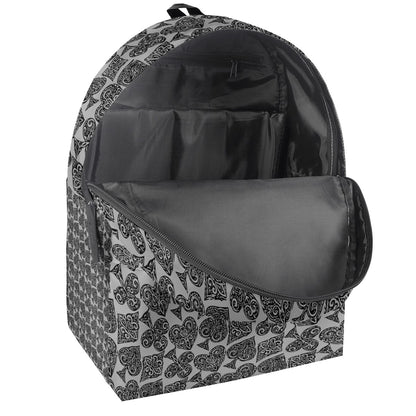 Poker All Over Print Cotton Backpack - Luxtrini, LLC