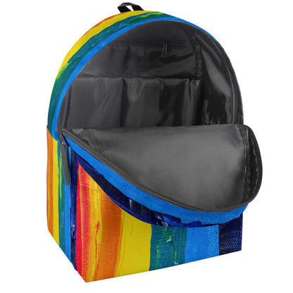 Rainbow Painting  Backpack