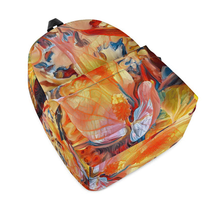 Golden Peace Lily  Backpack