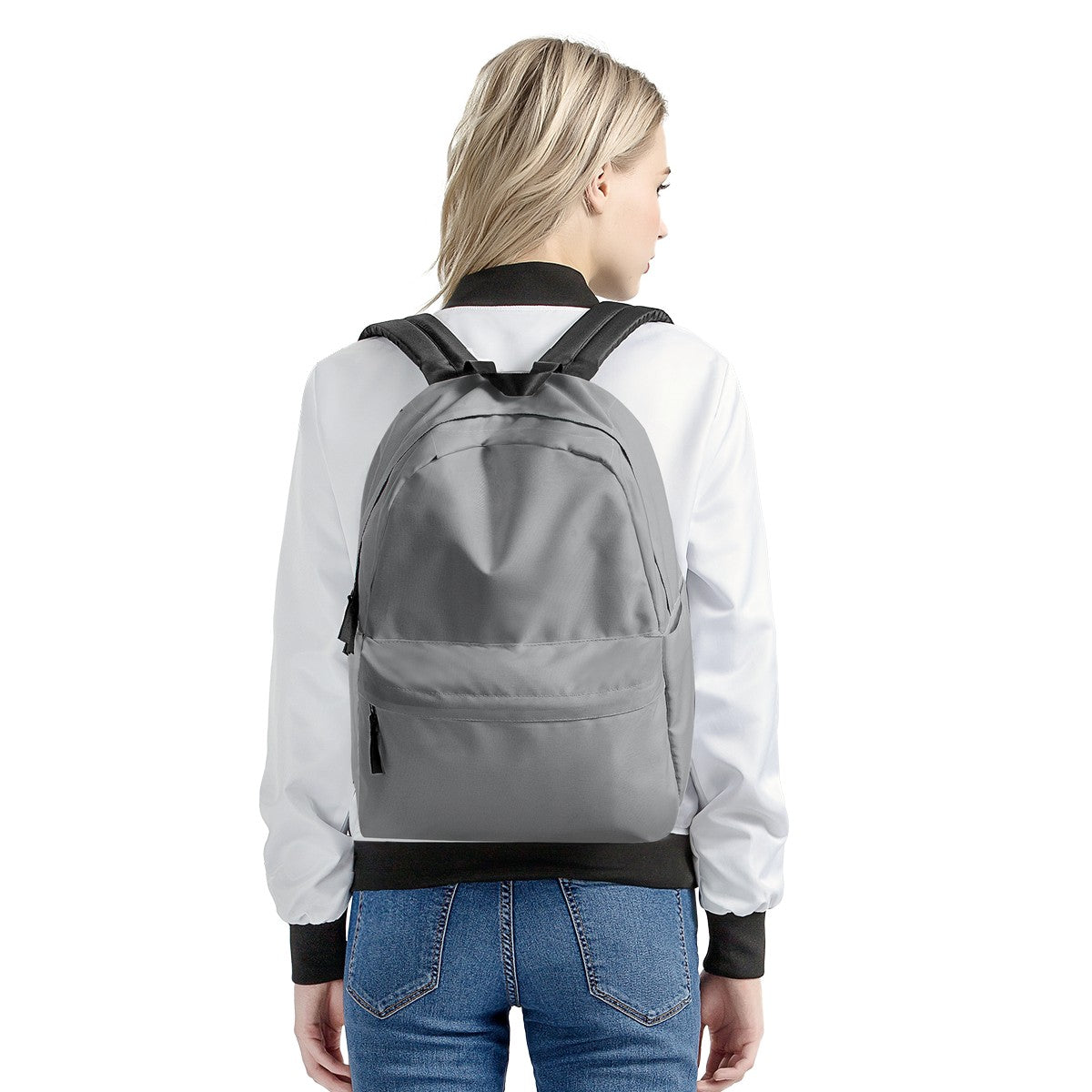 Silver Gray  Backpack