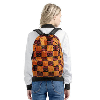 Black and Orange Tribal Design -   Backpack