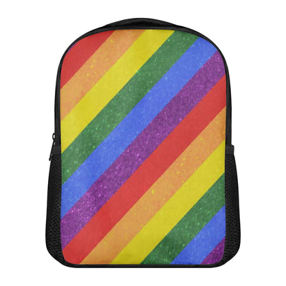 Rainbow Pride | Gay Pride | LGBTQ Pride | 12 Inch Toddler Felt Backpack