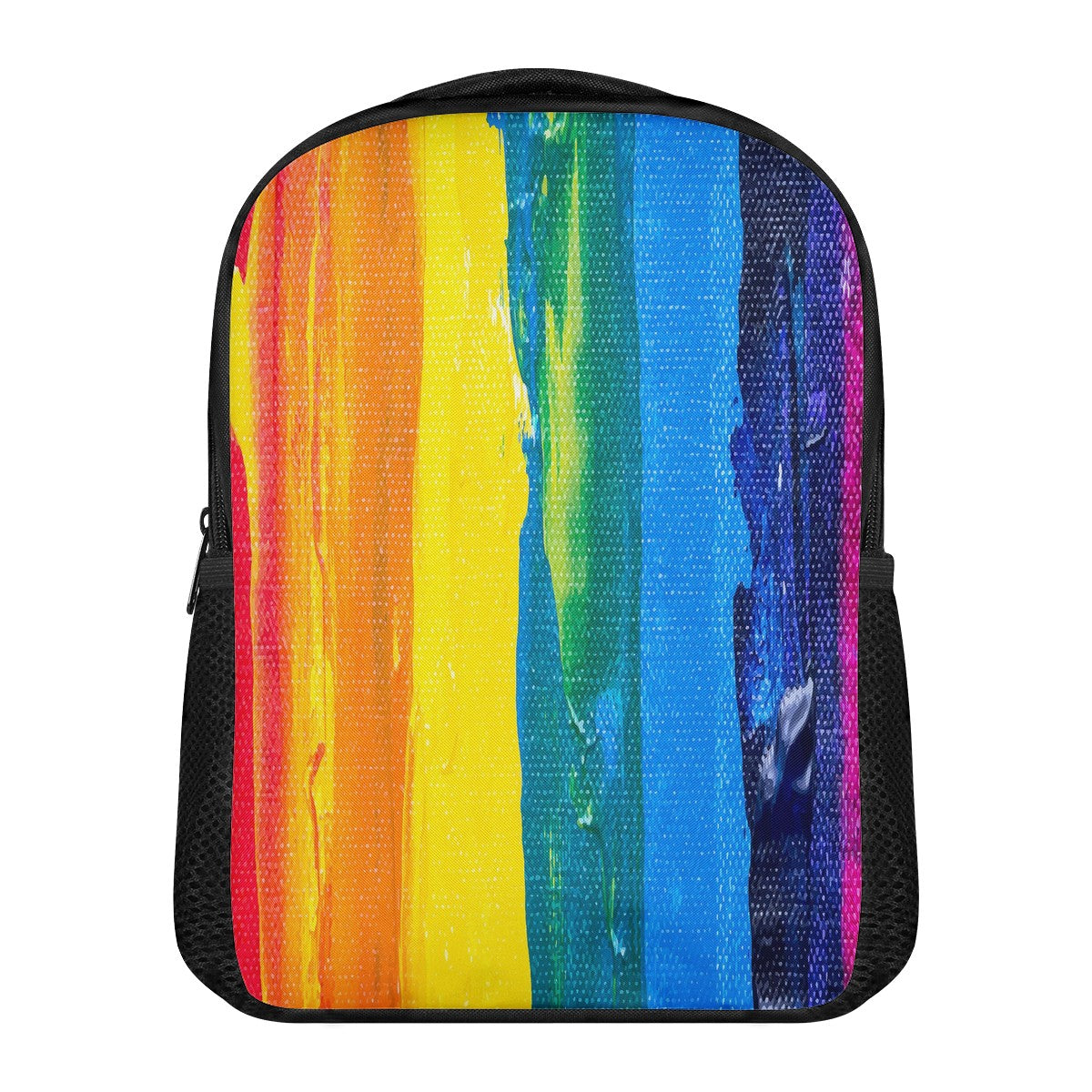 Rainbow Painting 12 Inch Toddler Felt Backpack