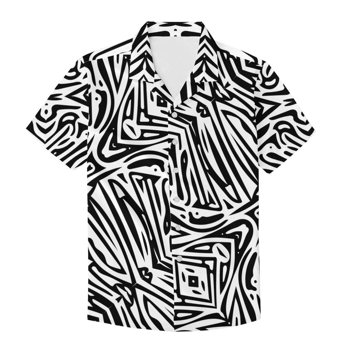 Tribal Men's Hawaiian Shirt | Men's Aloha Shirt