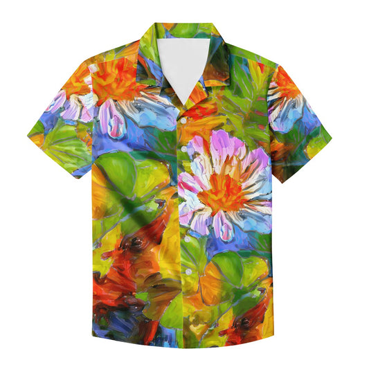 Petunia Men's Hawaiian Shirt | Men's Aloha Shirt